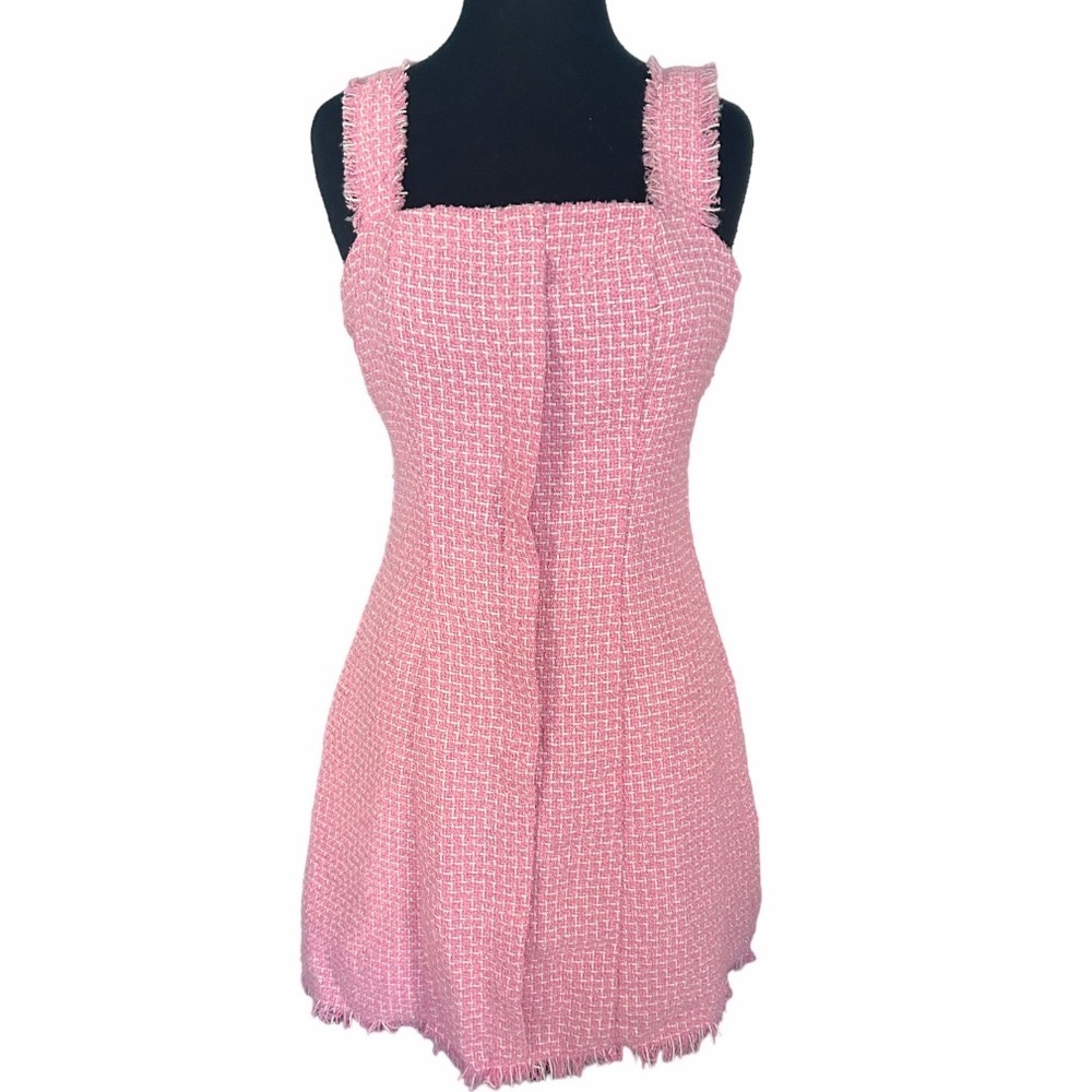 Sleeveless Tweed Sparkle Dress Size Medium